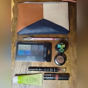 Ipsy Glam Night Prowler Bag 8 Piece Bundle (MK1)